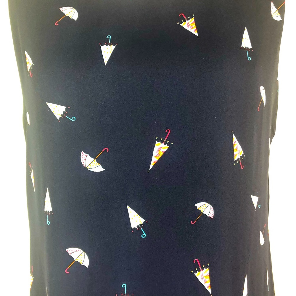Love Kuza Navy Umbrella Shift Dress. - Picture 7 of 12